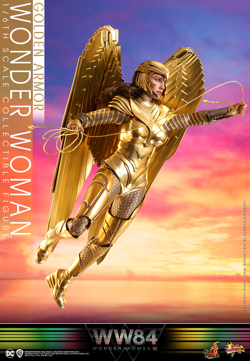 Hot Toys Ww84 Golden Armor Wonder Woman Collectible Figure_pr6