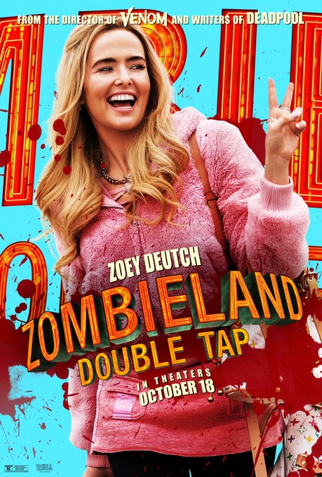 Zombieland 2: Double Tap poster teases a chaotic apocalyptic America