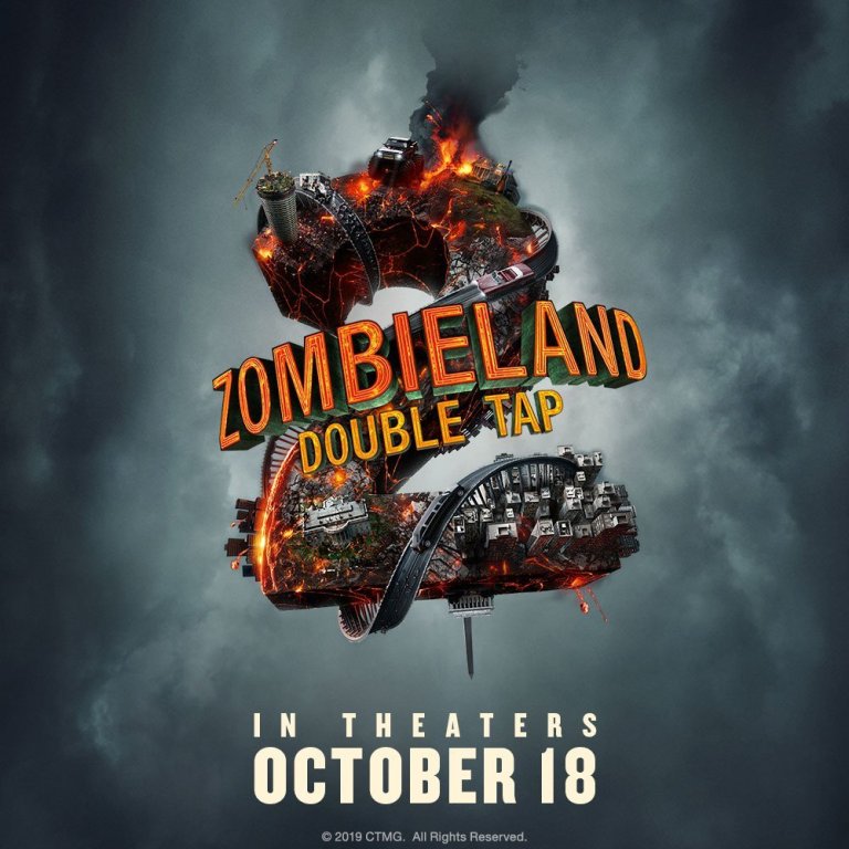 Zombieland 2: Double Tap poster teases a chaotic apocalyptic America